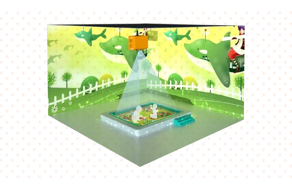 Fantasy Sand Sea Projection Pit