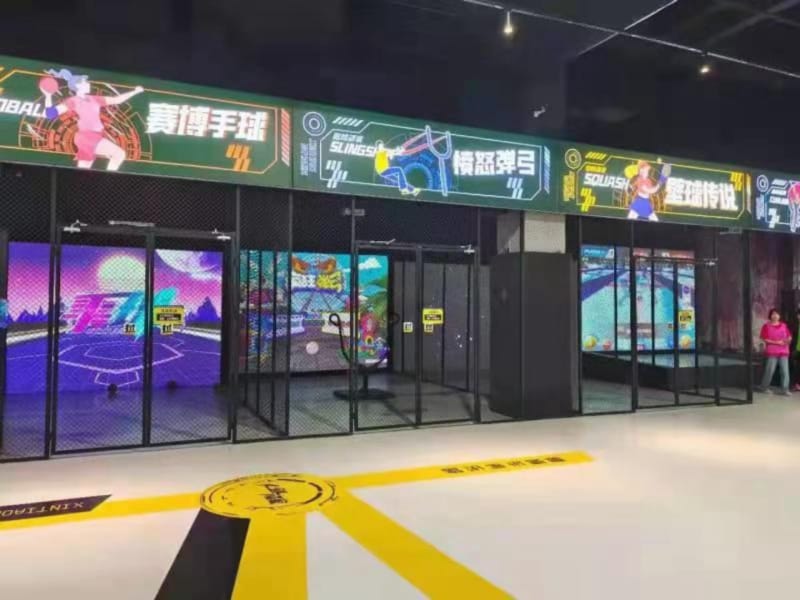 数字互动高尔夫球运动馆免费设计规划