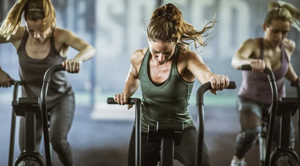 模拟单车体育馆设备