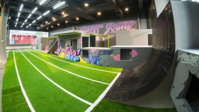 数字模拟羽毛球体育馆整场规划