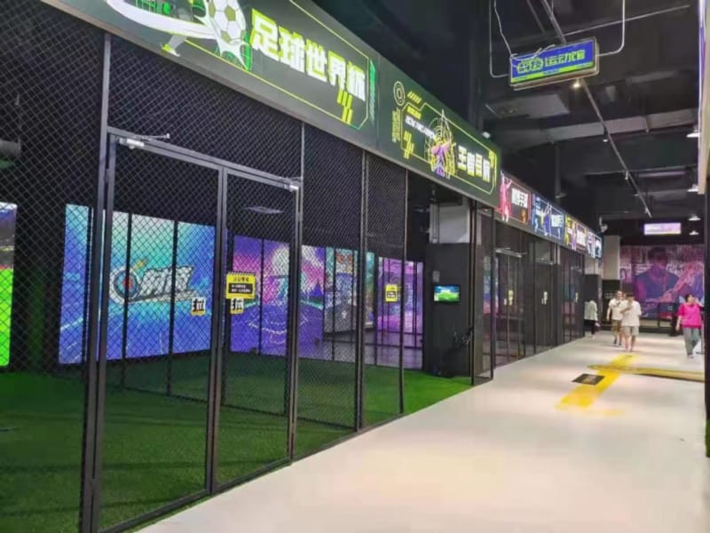 数字互动高尔夫球体验馆