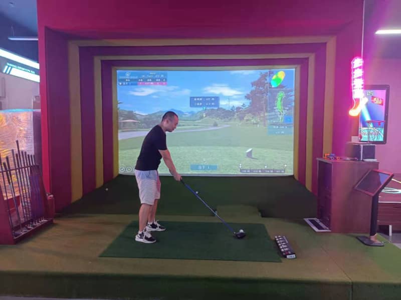 数字互动拳击体验馆室内