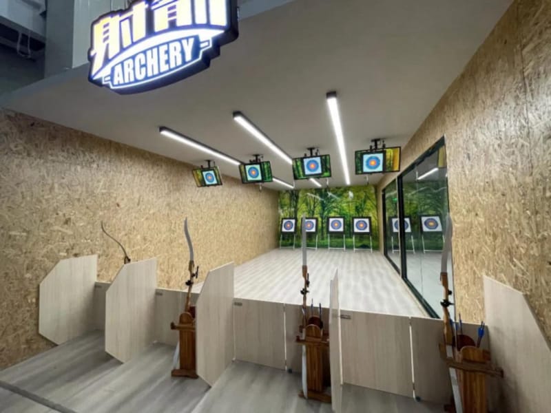 室内互动羽毛球体验馆设备