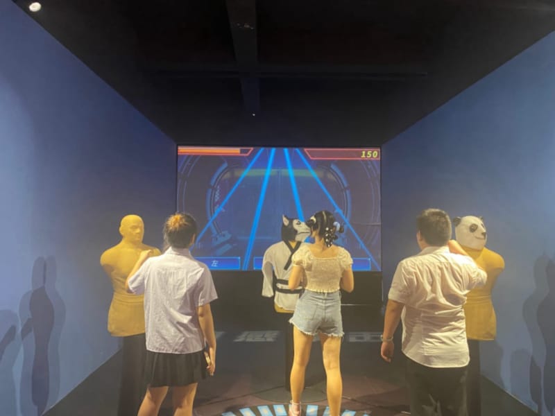 数字互动拳击训练馆全部设备