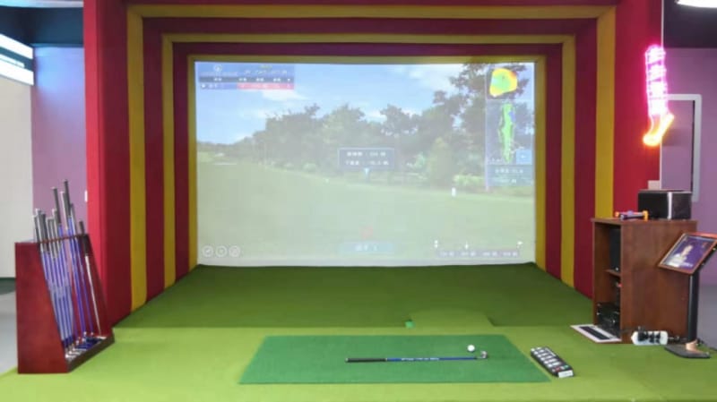 室内互动棒球训练馆整场规划