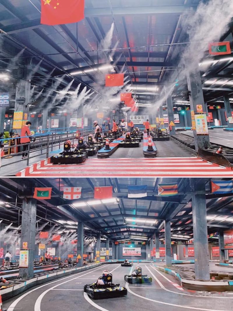 模拟足球运动馆整场规划