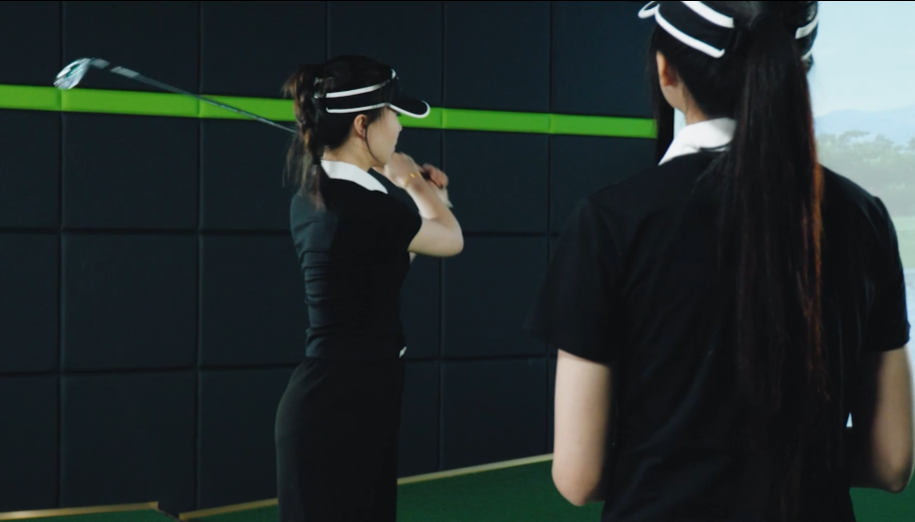 智能互动高尔夫球运动馆全部设备