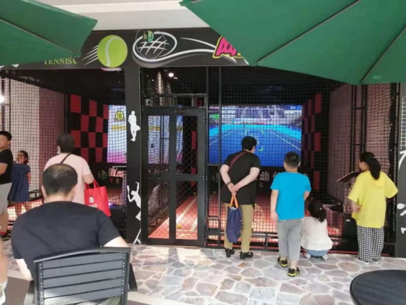 模拟乒乓球体验馆免费设计规划