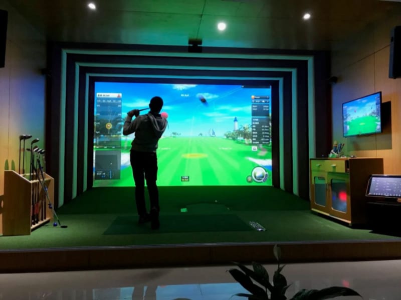 模拟羽毛球体育馆整场规划