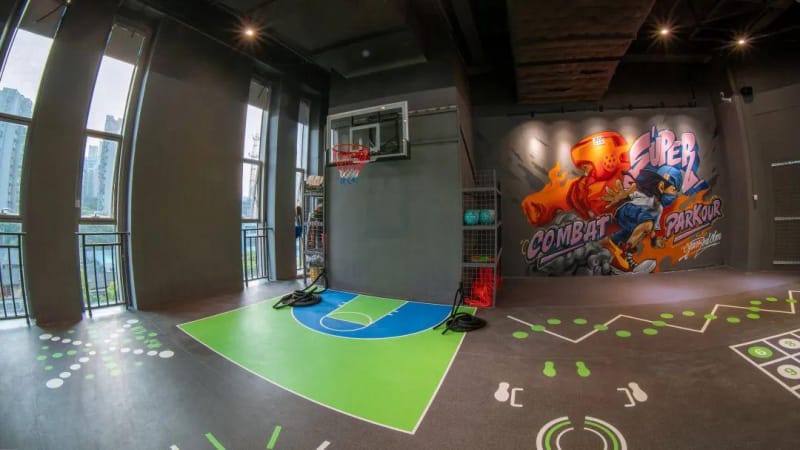 室内模拟门球冰壶训练馆整场规划