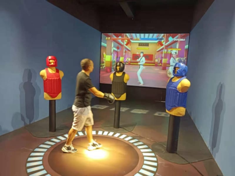 数字互动单车体验馆全部设备