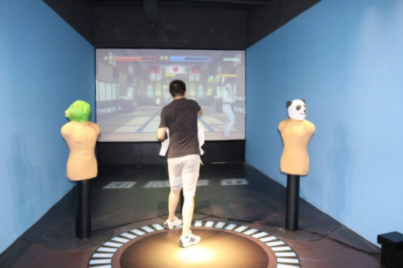 数字模拟棒球训练馆整场规划