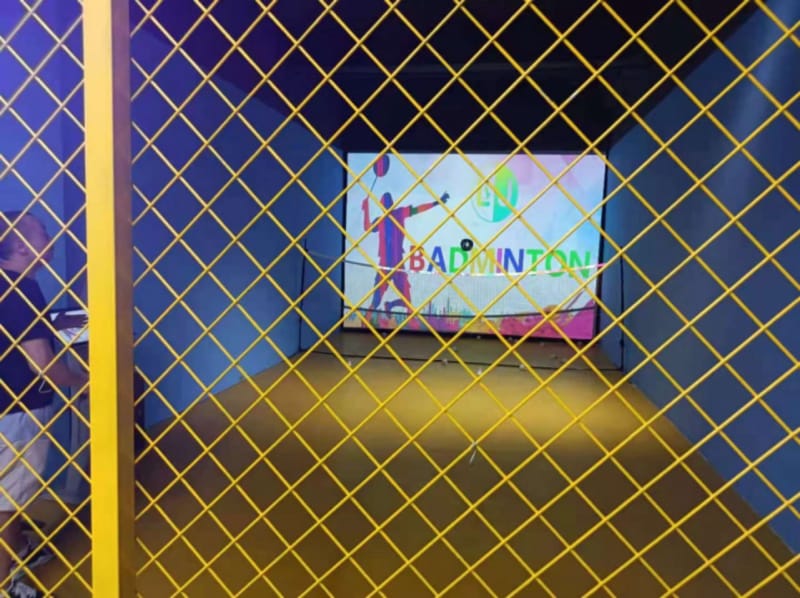 室内数字互动拳击训练馆