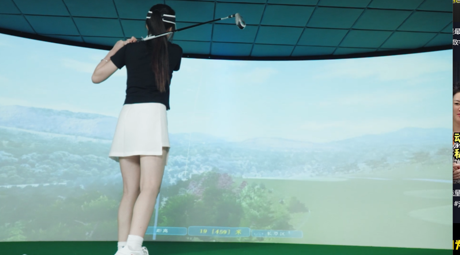 数字模拟高尔夫球运动馆全部设备