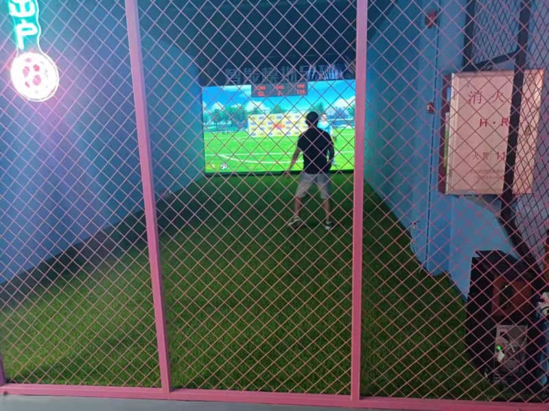 模拟网球体验馆整场规划