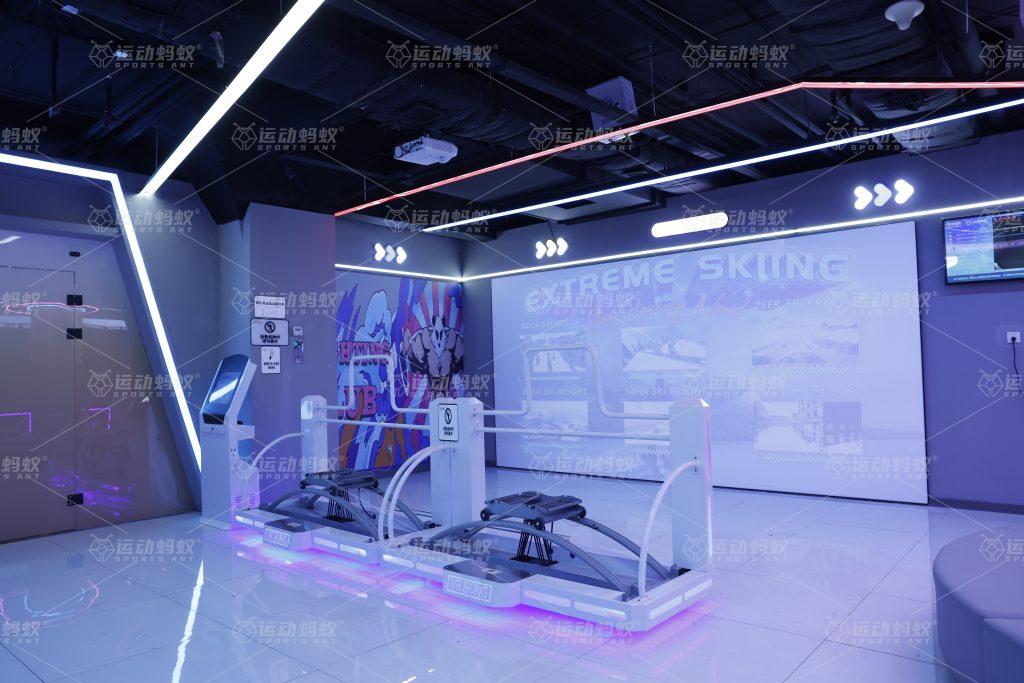 数字运动潮玩馆整馆空间布局实景